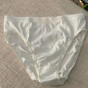 Victoria's Secret Classic White Woman’s Cotton Briefs